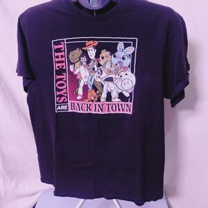 Disney Toy Story 4 “The Toys Are Back in Town” Graphic T-Shirt Black Size L